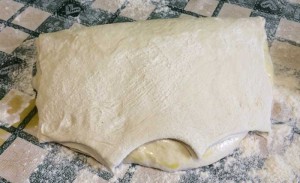 Ricetta pane a forma di foglia 3