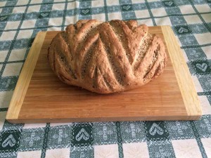 Pane al farro con farina integrale2