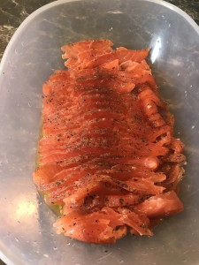Ricetta salmone marinato5
